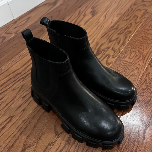 Villa rouge 9 black boots new - Picture 1 of 5